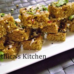 A picture of Ramadan Special - Earl Grey Tea Dhokla.