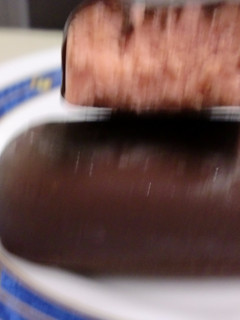 Una foto de Helado de frambuesa