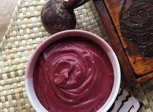 Foto resep Bubur Pink Bit Ubi