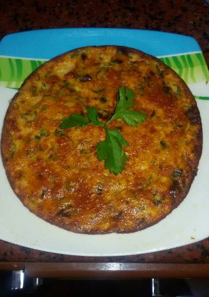 صورة لوصفة عجه بطاطس بالبيض