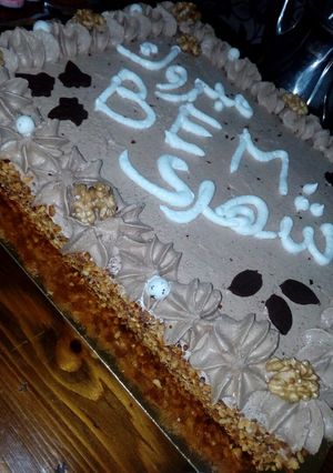 صورة لوصفة كيكة