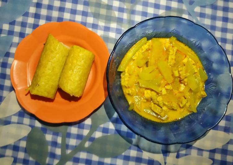 Langkah Mudah untuk Menyiapkan Tempe labu siam santan Anti Gagal