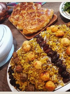 عکسی از دستور عدس پلوی مجلسی