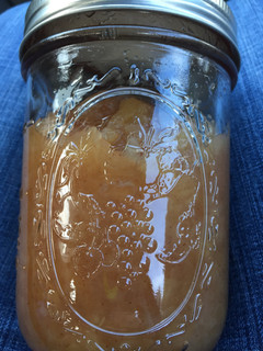 A picture of Hope's Hard Applesauce.