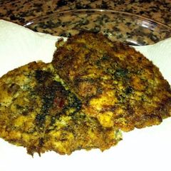 A picture of Bacon fried steak.