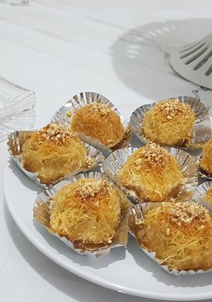 Une photo de Katayef aux amandes