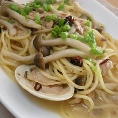 Hamaguri Clam Pasta A picture of Hamaguri Clam Pasta.