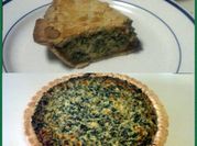 A picture of ricotta cheese pie
