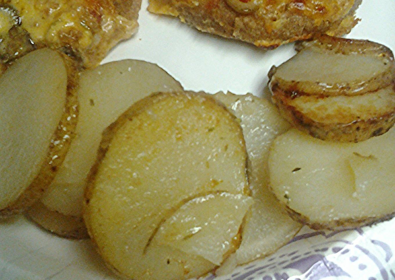 Potatoes in butter
