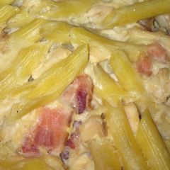A picture of Chicken Bacon Ranch Pasta.