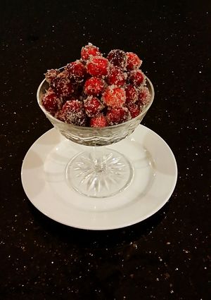 A picture of Candied Fresh Cranberries.