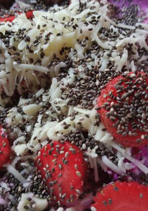 Foto resep Salad buah with chia seed