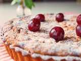 cherry almond tart