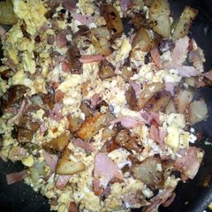A picture of Potato Ham Scramble.