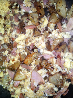 A picture of Potato Ham Scramble.