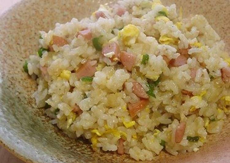Recipe of Super Quick Homemade Fried Rice Packed with Ginger
