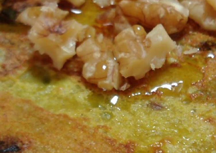 Recipe of Perfect Mostly-Kabocha Macrobiotic Pancakes