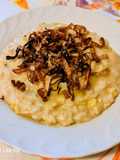 Risotto con porri e taleggio