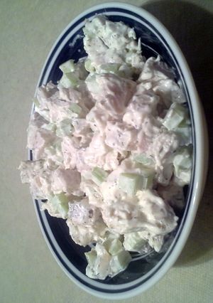 A picture of Chicken Salad Sandwiches.