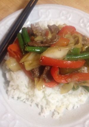 A picture of Beef Stir Fry.
