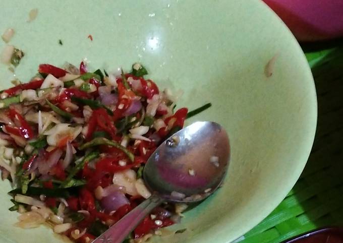 Sambal Matah Bali Ala Marimarita💃💃