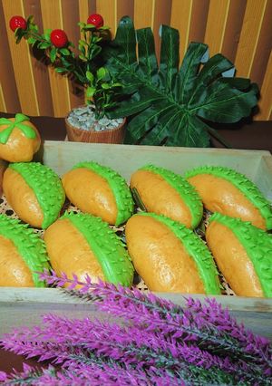 Foto resep Bakpao (no mixer) karakter durian montong