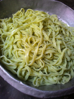 Foto resep Mie Bayam Homemade