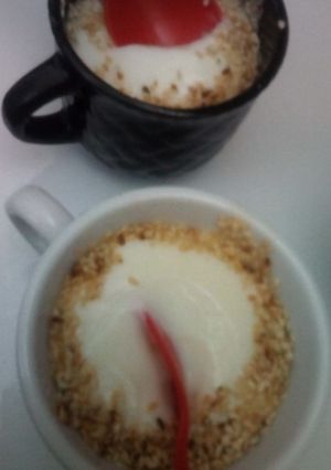 صورة لوصفة محلبي بالشنتي