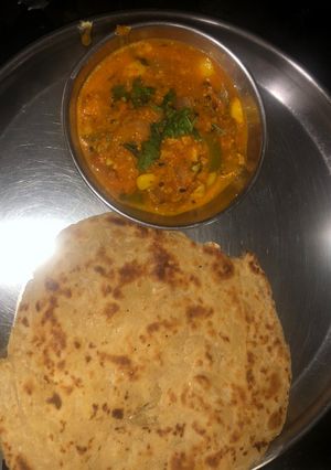 A picture of Basic gravy-gravy that can be used in making many varieties.