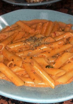 صورة لوصفة Pink Pasta 🍝 بنك باستا 🍝