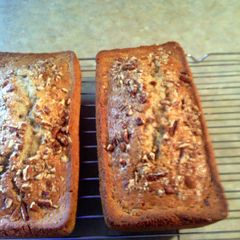 A picture of BANANA PEACAN LOAF.