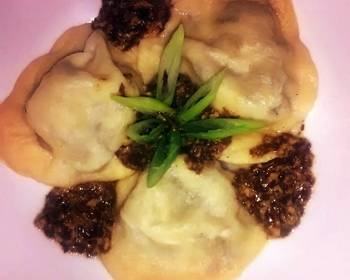 The New Way Serving Recipe Mixed Mushroom and Provolone Ravioli Savory Delicious