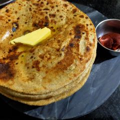 A picture of Bajra Rotla Pearl Millet Flour.