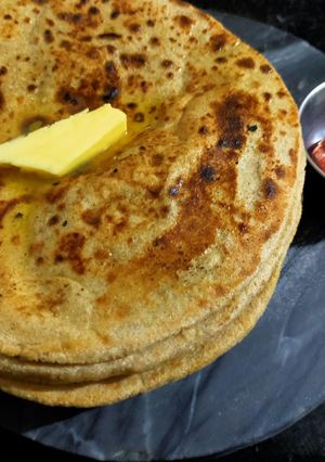 A picture of Bajra Rotla Pearl Millet Flour.