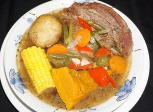 Una foto de Cazuela de chuletas de cordero