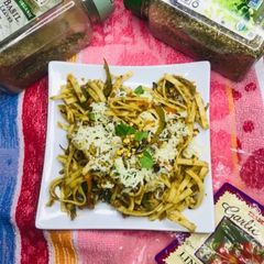 A picture of Vegetable Linguine Pasta.