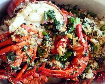 Ready to Serve Garlic Herb Lobster Delicious Steady