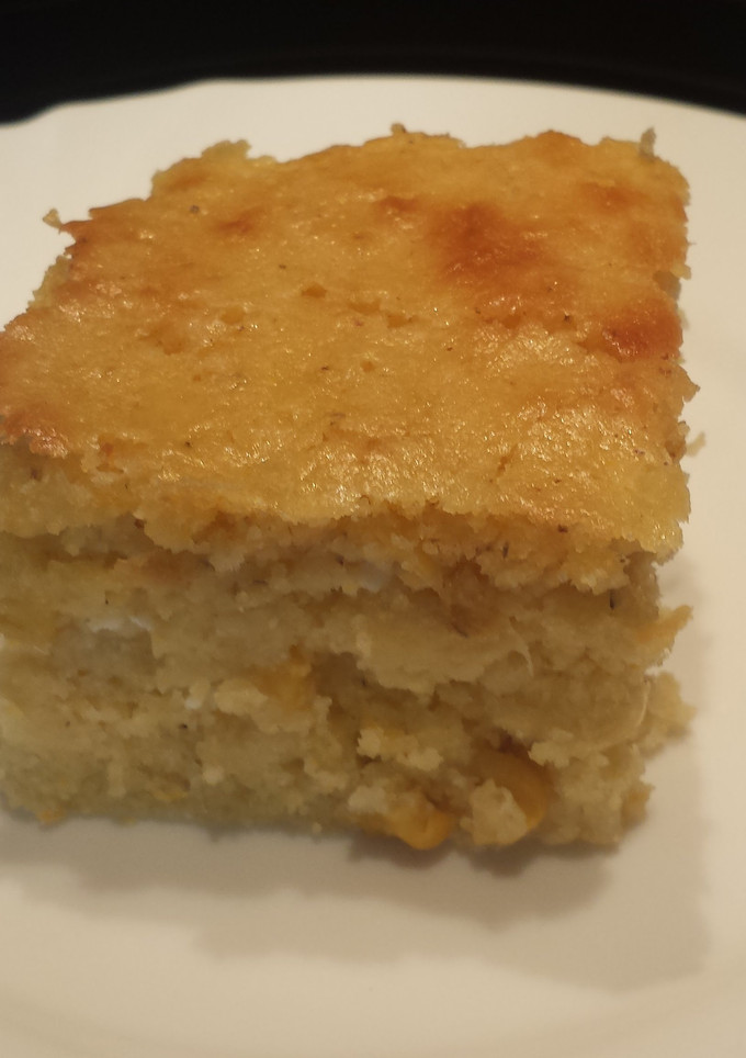 A picture of Kelly's Moist Cornbread.
