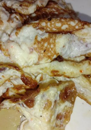 A picture of Egg omelette.