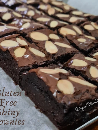 Cara Gampang Membuat Resep Gluten Free Shiny Brownies yang Enak Banget Anti Ribet, Menggugah Selera