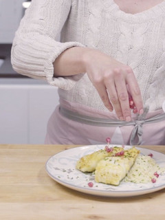 A picture of Grilled cod with spiced marinade.