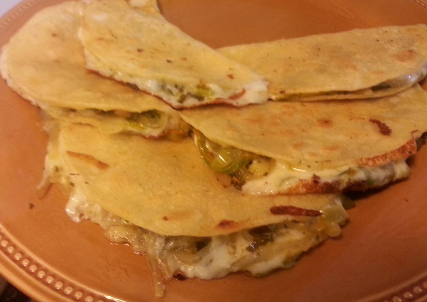 Quesadillas de flor de calabasita