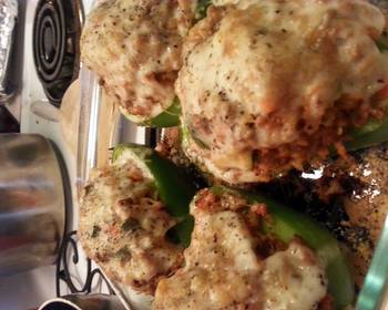 Without Fail Make Recipe Stuffed Green Bell Peppers Delicious