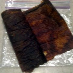 A picture of Rhubarb Fig Leather.