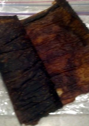 A picture of Rhubarb Fig Leather.