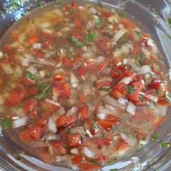 Una foto de Salsa criolla
