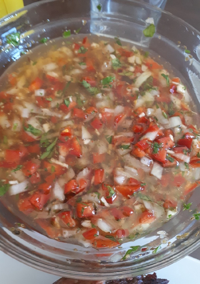 Una foto de Salsa criolla
