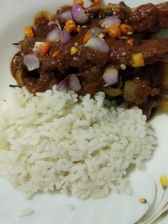 Foto resep Sate Tempe Kikil bumbu kacang