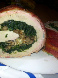 A picture of Stuffed Pork Tenderloin.