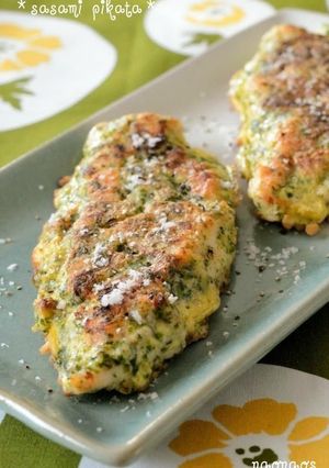 A picture of Simple Garlic & Aonori Chicken Tender Piccata.